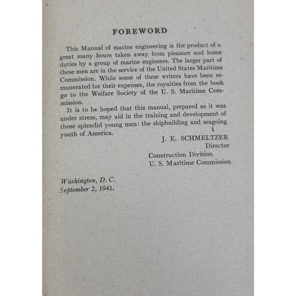 Modern Marine Engineers Manual Volume I 1941 Osbourne Boats - Picture 11 of 15